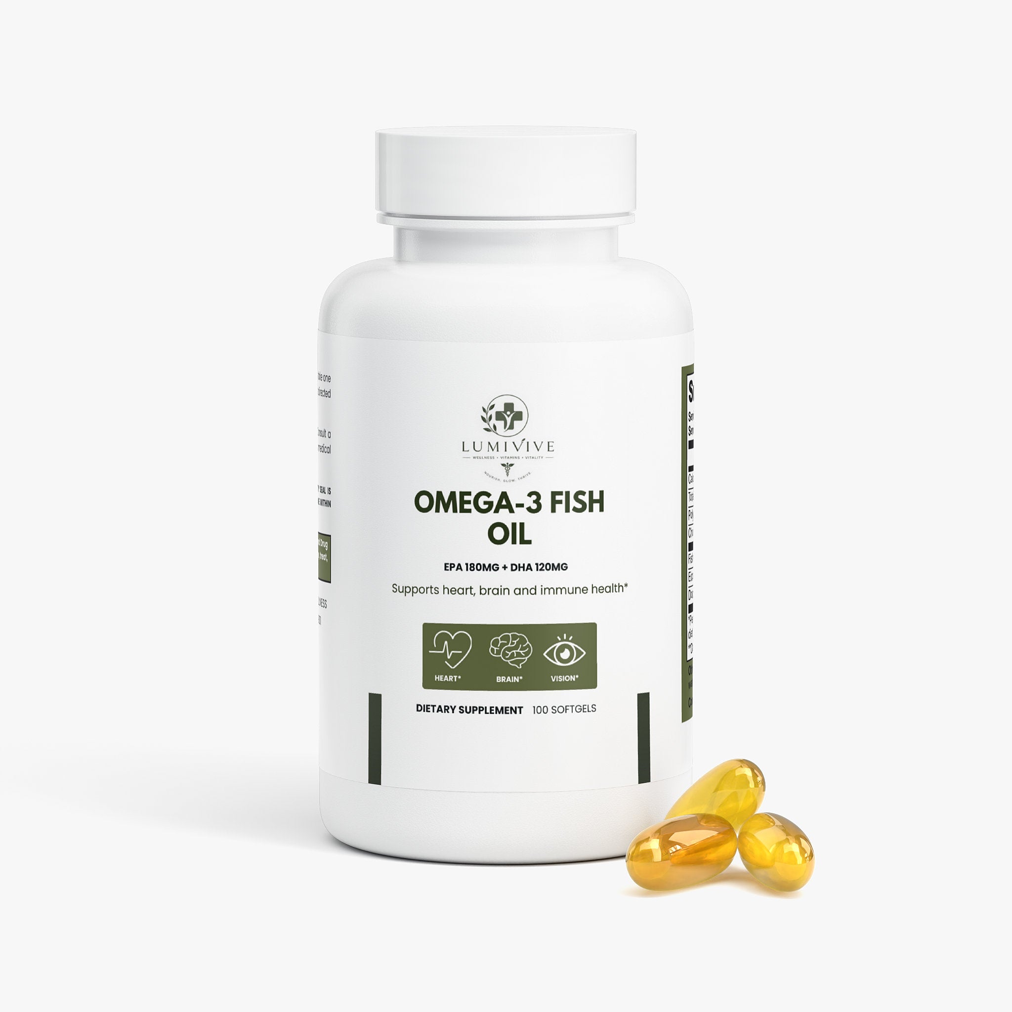 Omega-3 EPA 180mg + DHA 120mg