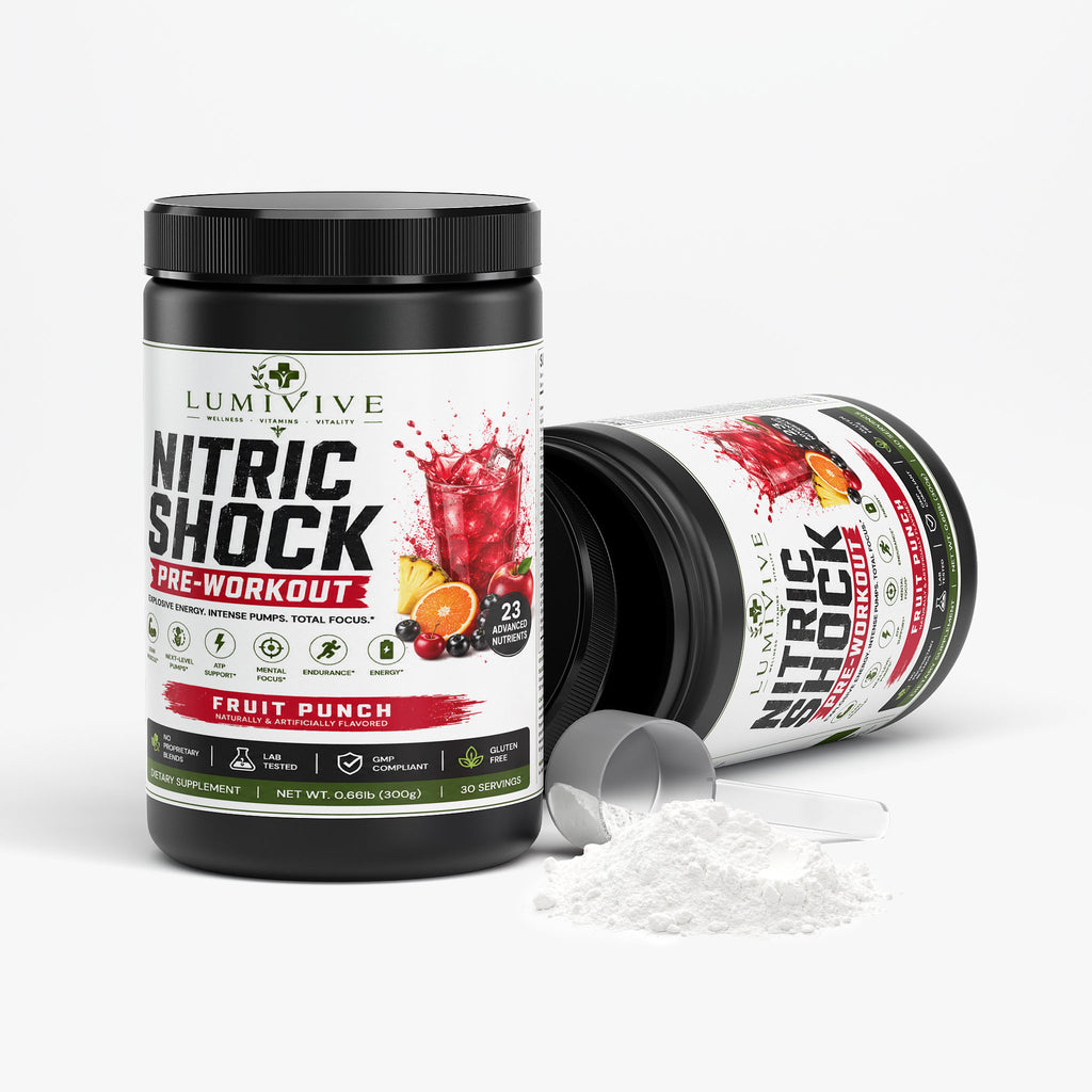 Nitric Shock Pre-Workout Powder (Fruit Punch)