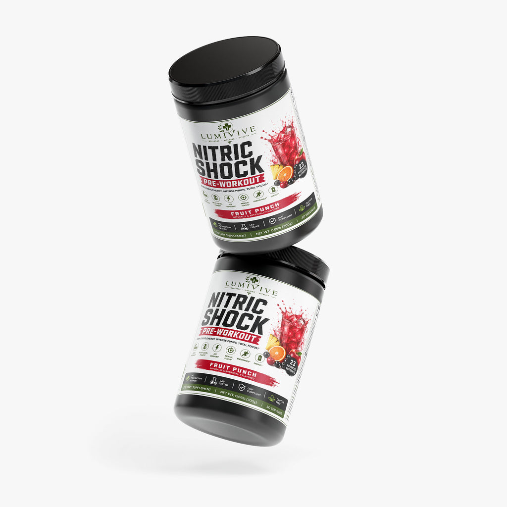 Nitric Shock Pre-Workout Powder (Fruit Punch)