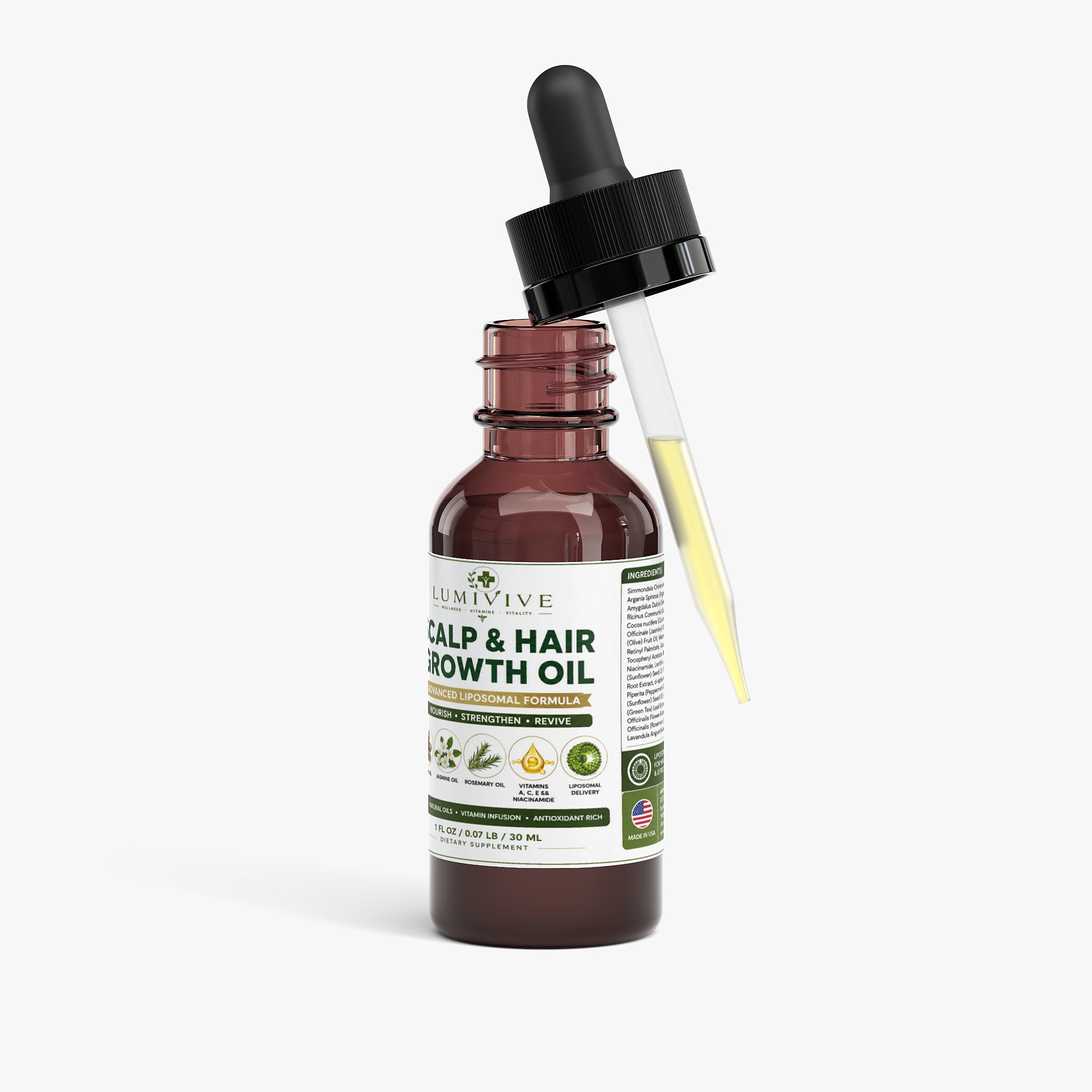 Hair Oil for Scalp Health and Hair Growth