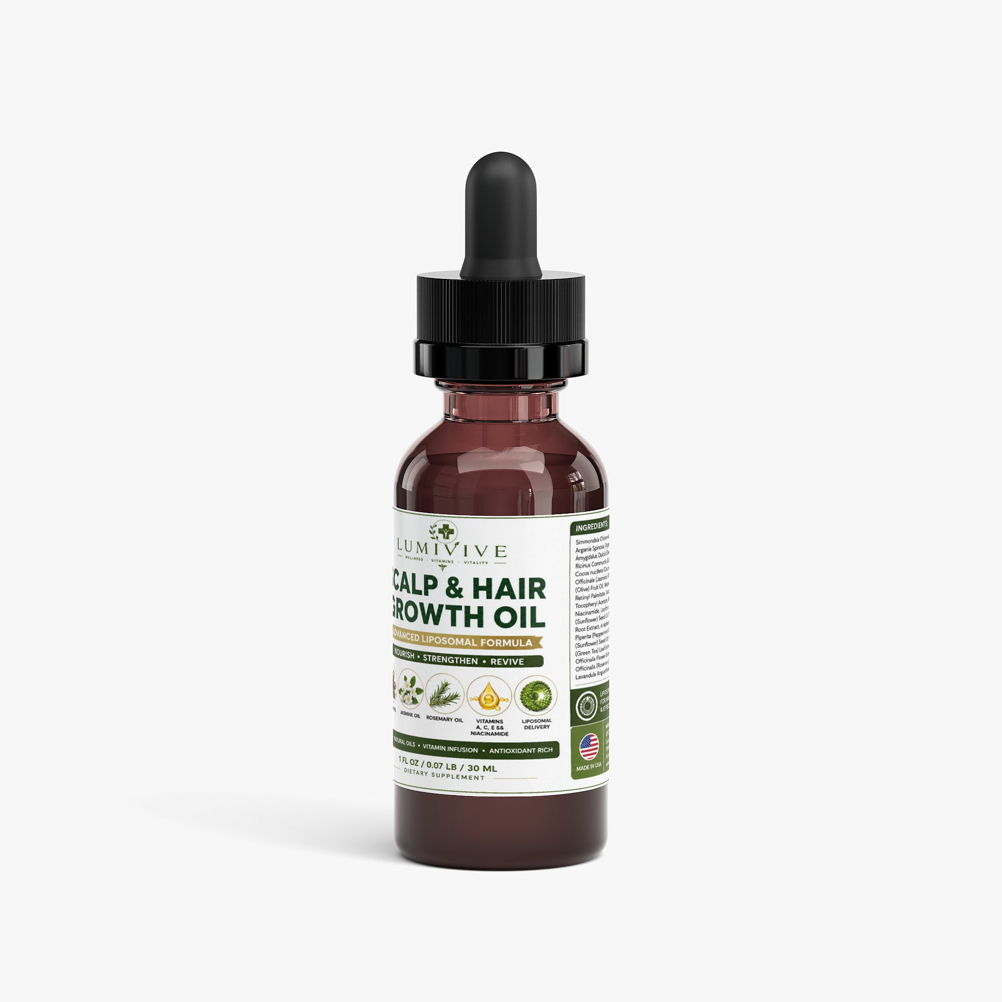 Hair Oil for Scalp Health and Hair Growth