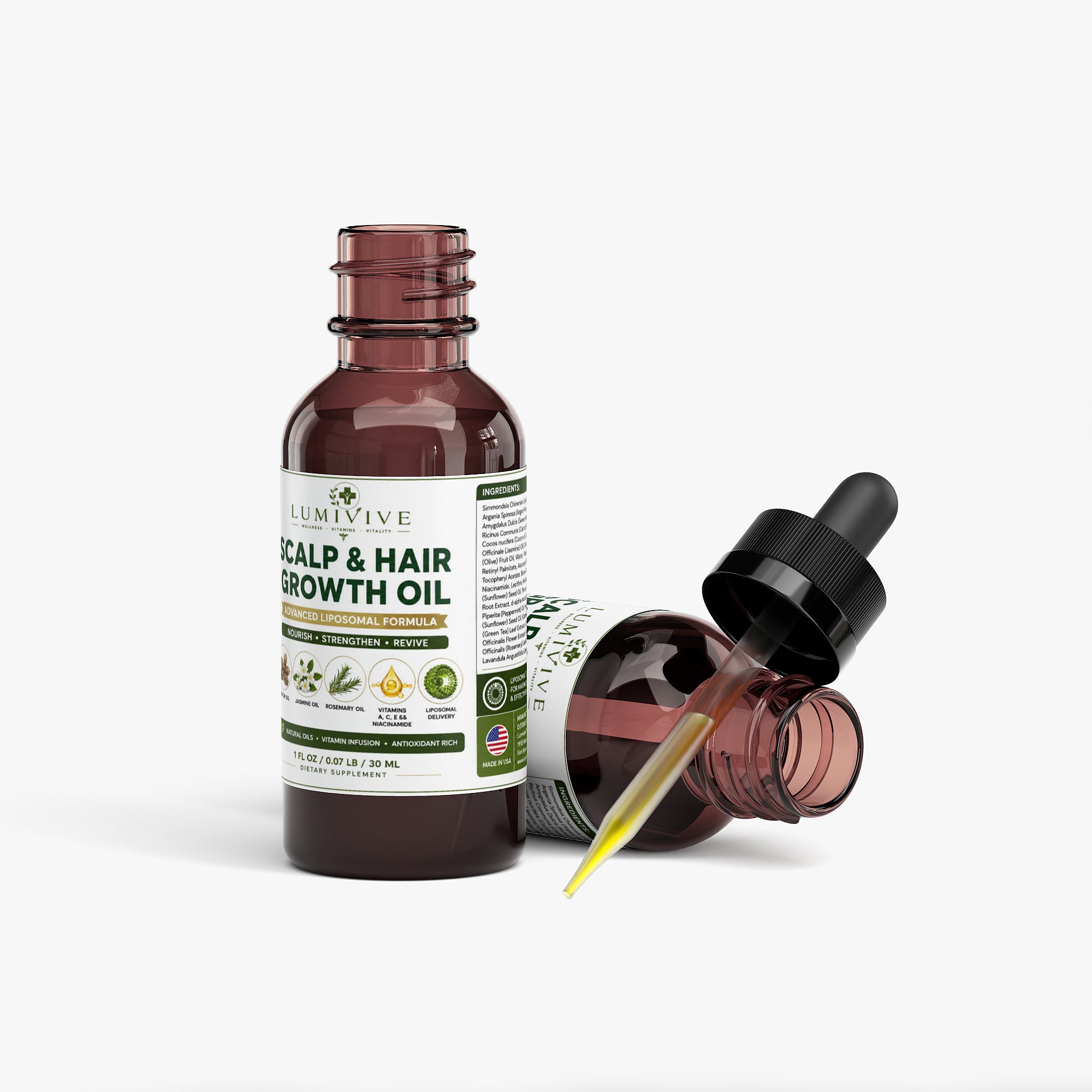 Hair Oil for Scalp Health and Hair Growth
