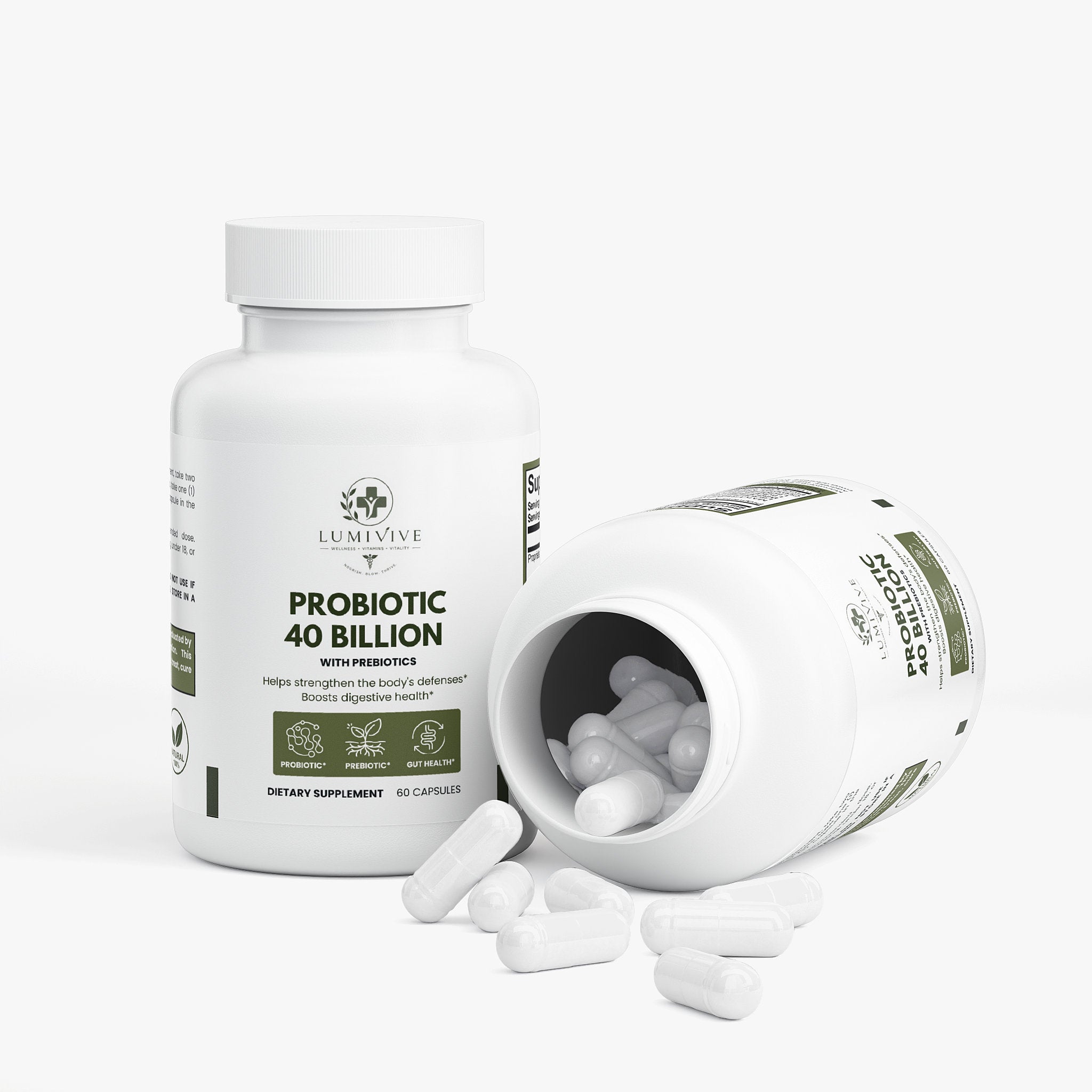 Probiotic 40 Billion with Prebiotics
